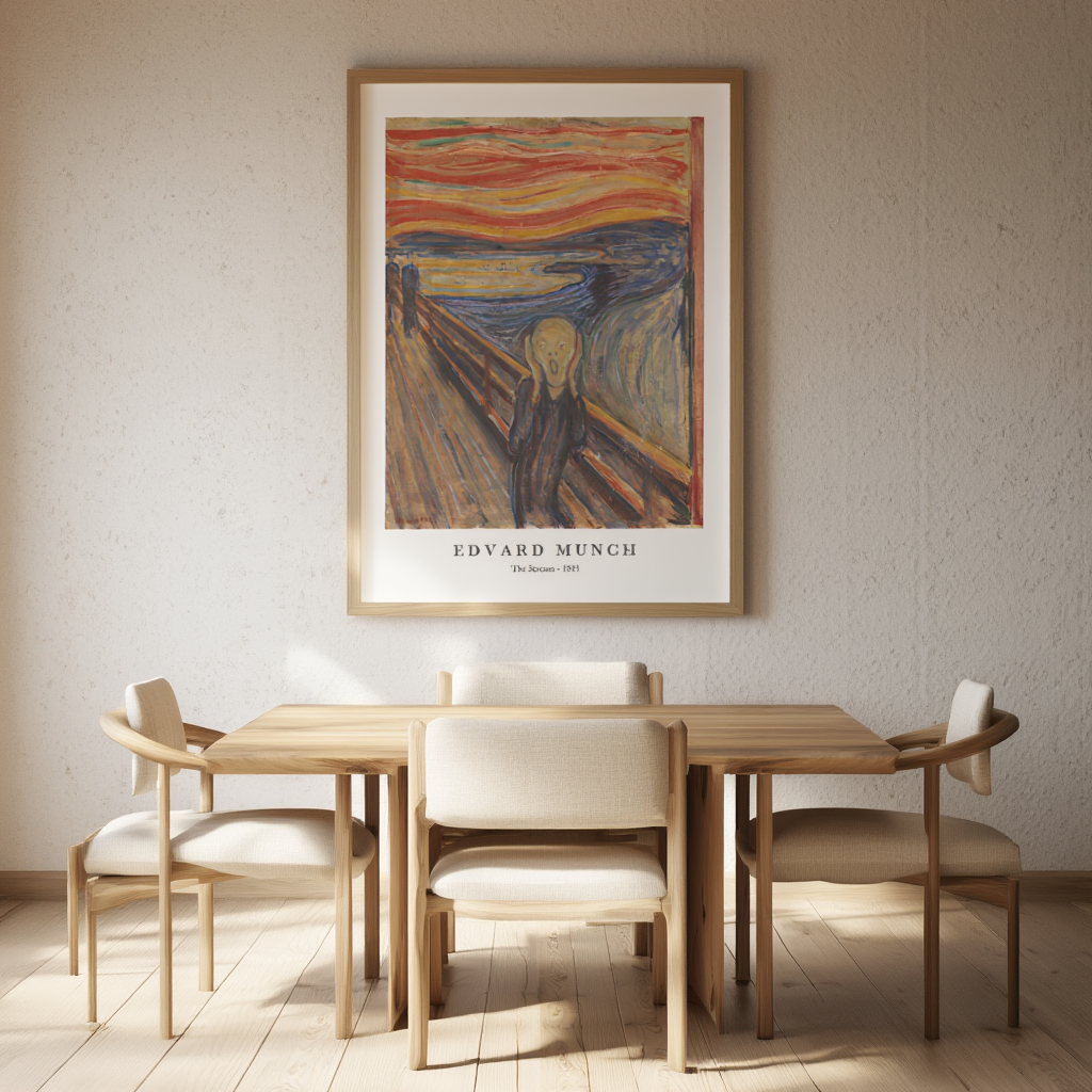 Edvard Munch - The Scream Poster