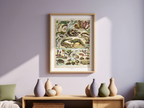 Vintage Reptiles by Adolphe Millot – Herpetology Illustration Art Print - Hakyarts
