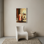 The Connoisseur – Ludwig Deutsch Poster | Orientalist Figurative Art Print - Hakyarts