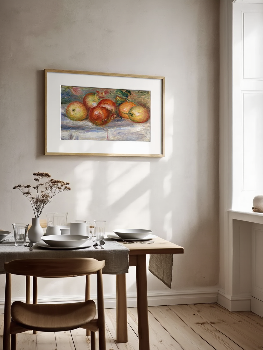 Auguste Renoir - Apples Orange and Lemon
