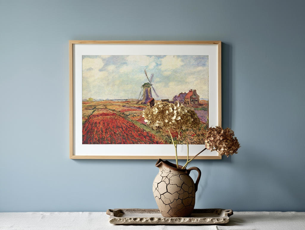 Claude Monet - Tulip Fields in Holland