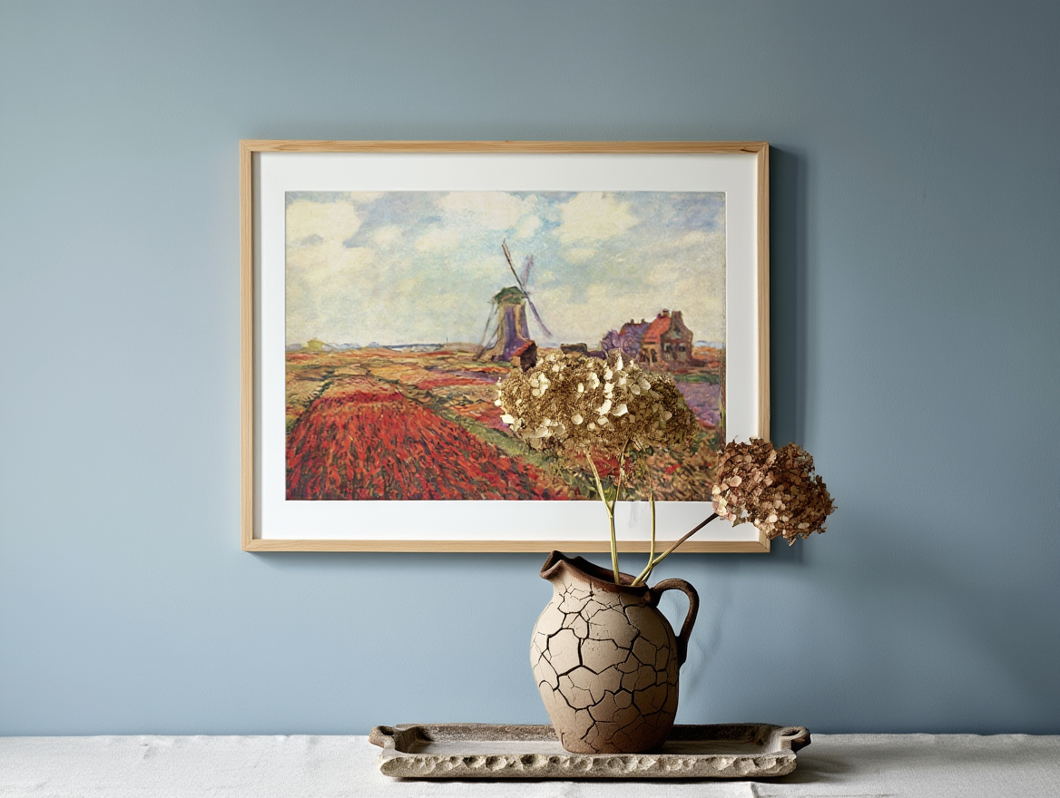 Claude Monet - Tulip Fields in Holland