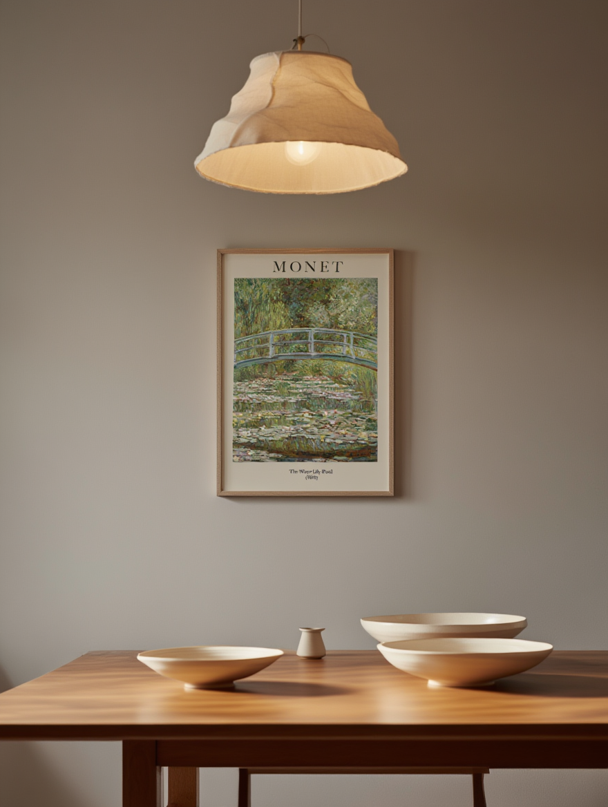 Claude Monet - The Water Lily Pond Poster