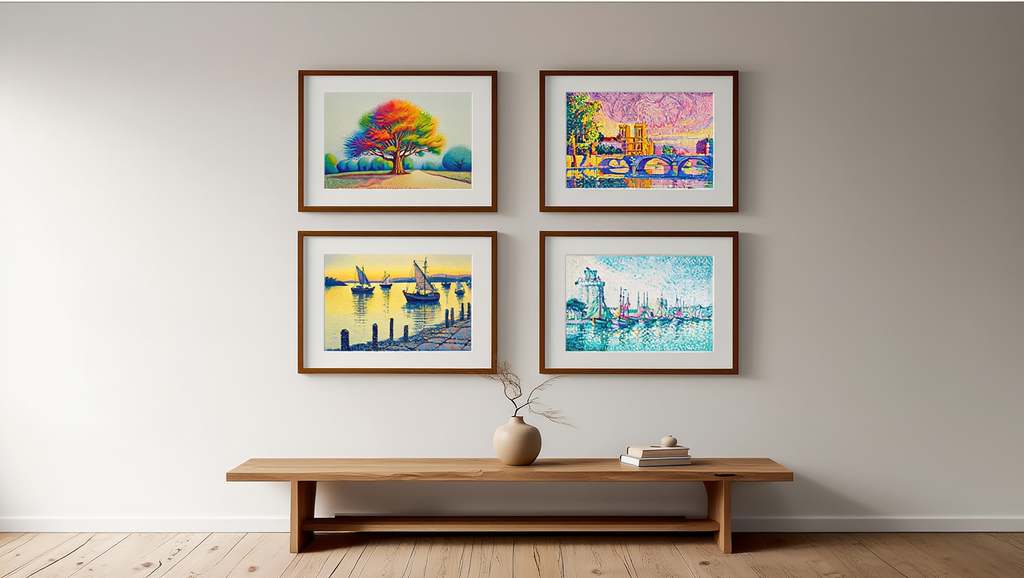 Paul Signac – Mediterranean Light Quartet (4 Prints Mix & Match)