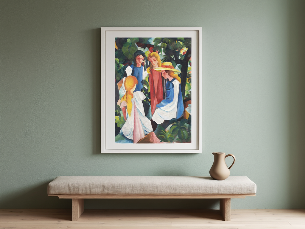 August Macke – Four Girls