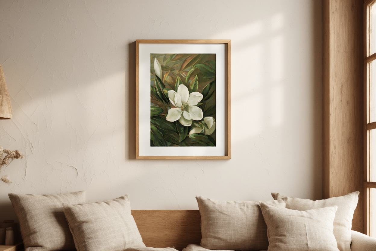 Louis Prang & Co - Magnolia Grandiflora