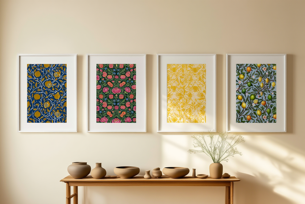 William Morris – Floral Heritage 4-Prints