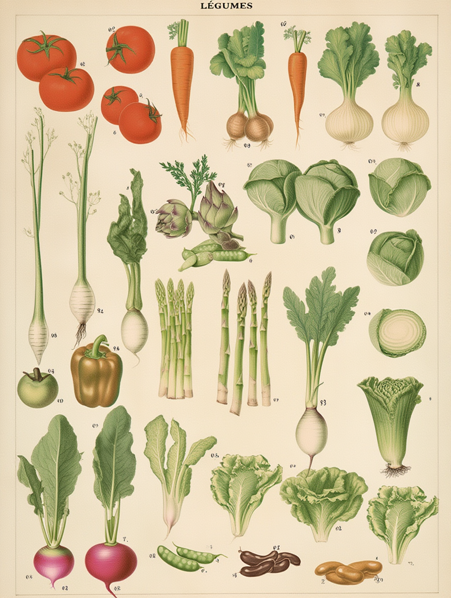 Adolphe Millot – Botanical Elegance Trio