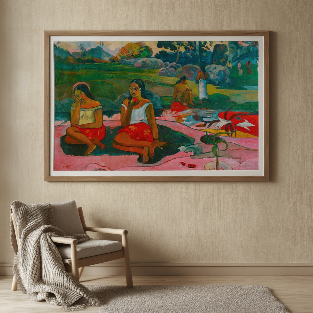 Nave Nave Moe – Paul Gauguin Poster | Post-Impressionist & Symbolist Tahitian Scene Art Print
