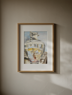 Paul Nash – Souvenir of Florence – Iconic Modernist Art Print - Hakyarts
