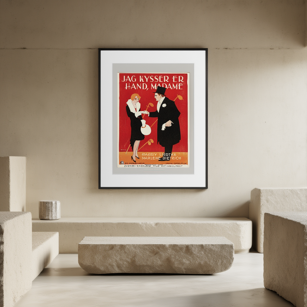 I Kiss Your Hand, Madame Poster