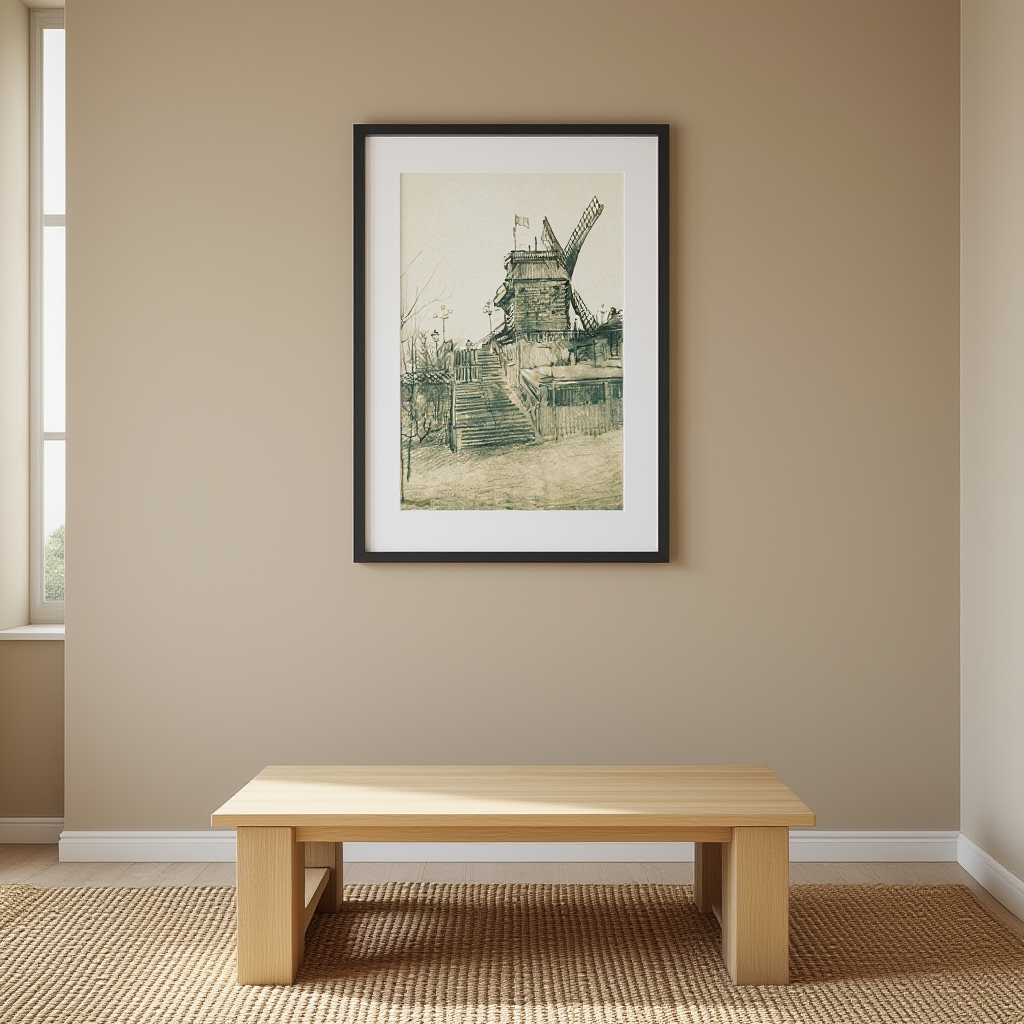 Vincent Van Gogh - Le Moulin de la Galette Poster