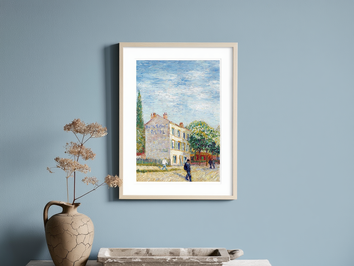 Vincent Van Gogh - The Restaurant Rispal in Asniéres