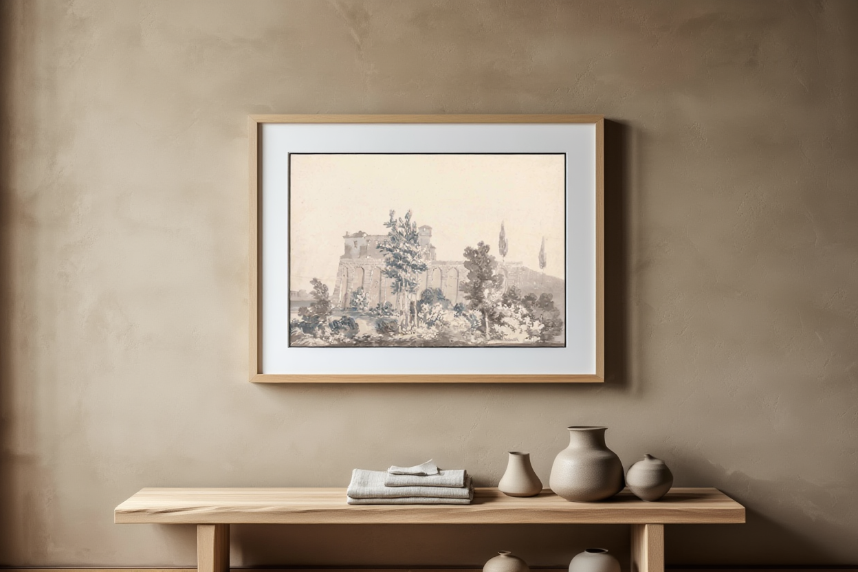 William Turner - Bygninger med udsigt over vandet | HakyArts