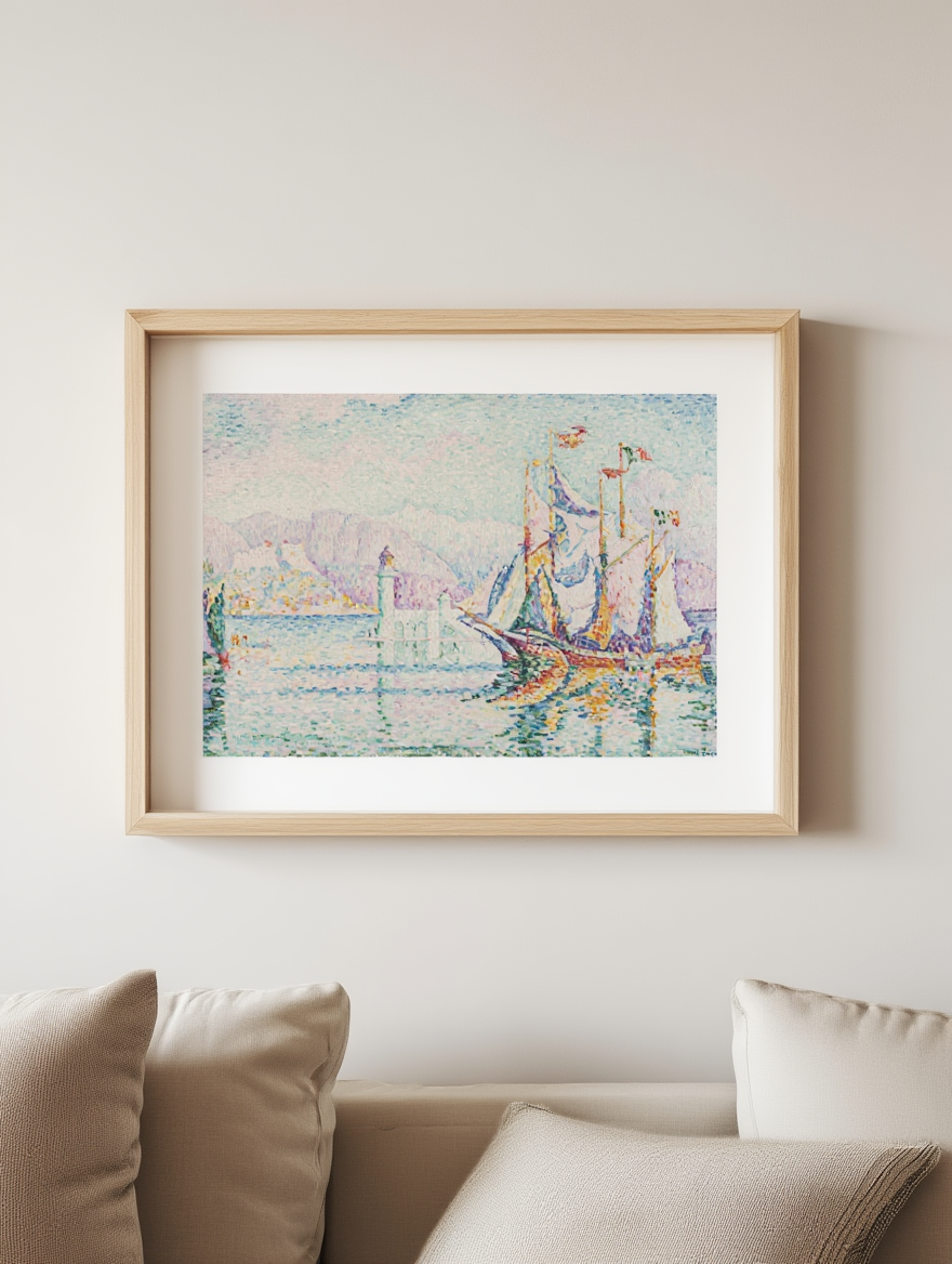 Paul Signac - Antibes 'Morning'