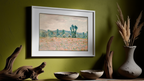 Poppy Field – Claude Monet Poster | Impressionist Nature Art Print - Hakyarts