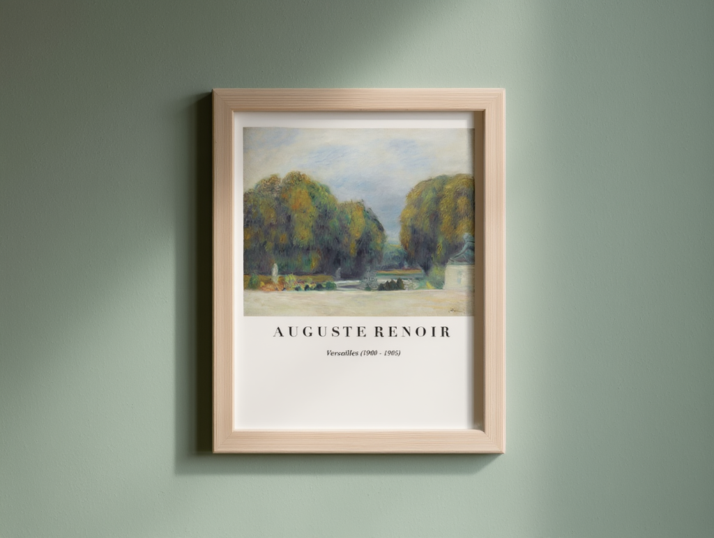 Auguste Renoir - Versailles Poster