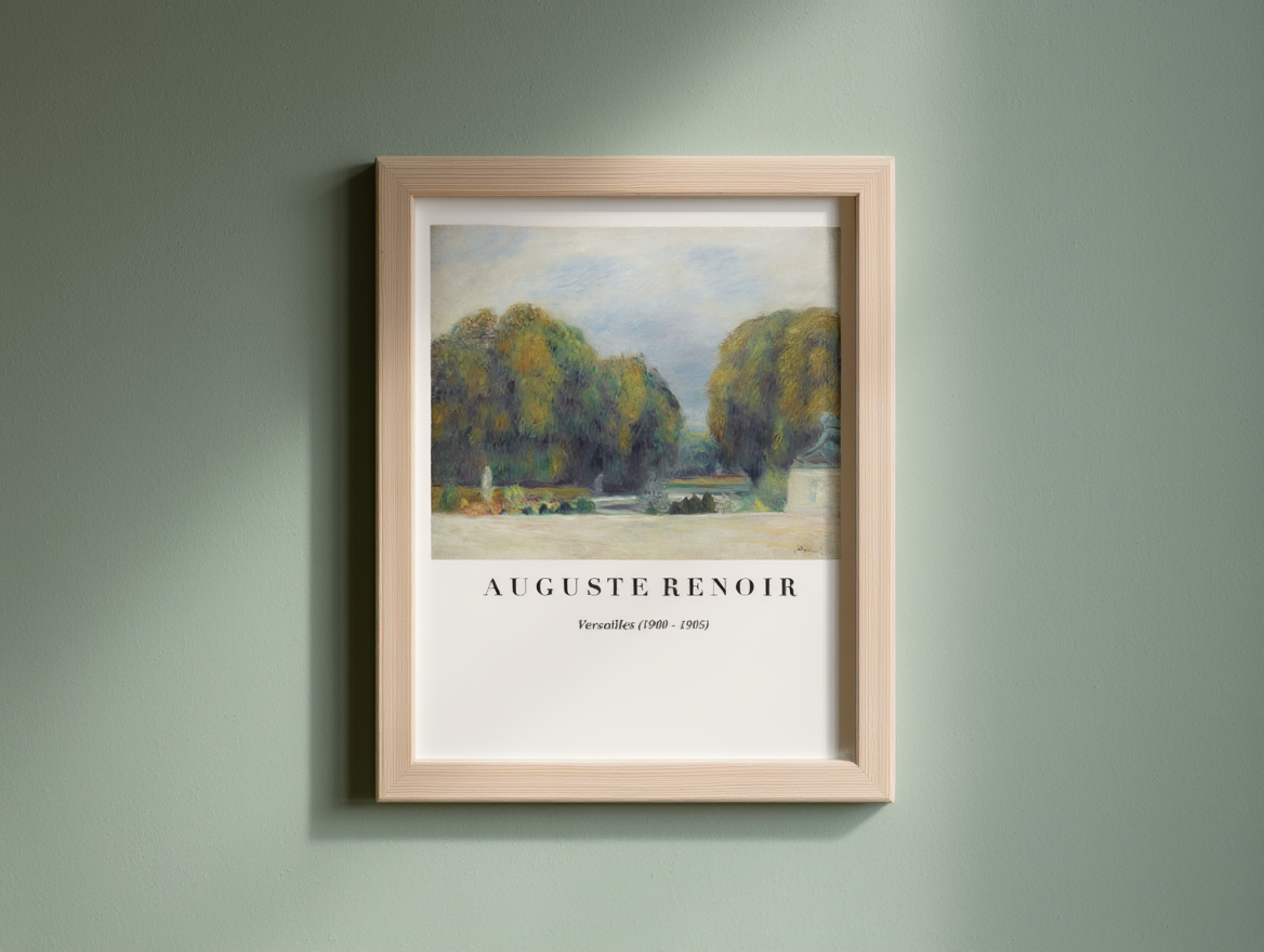 Auguste Renoir - Versailles Poster