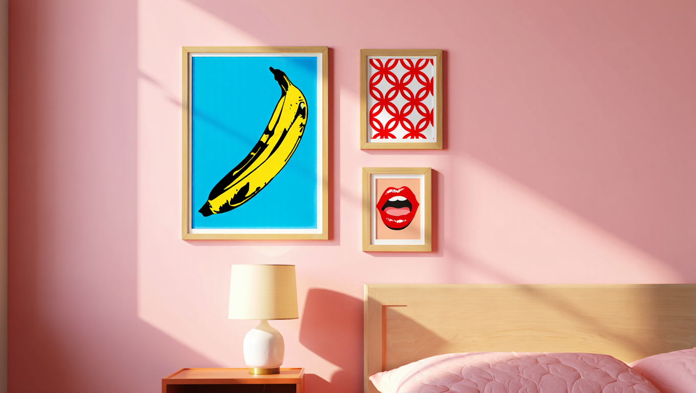 Retro Pop Collection – Set of 3 Vibrant Prints