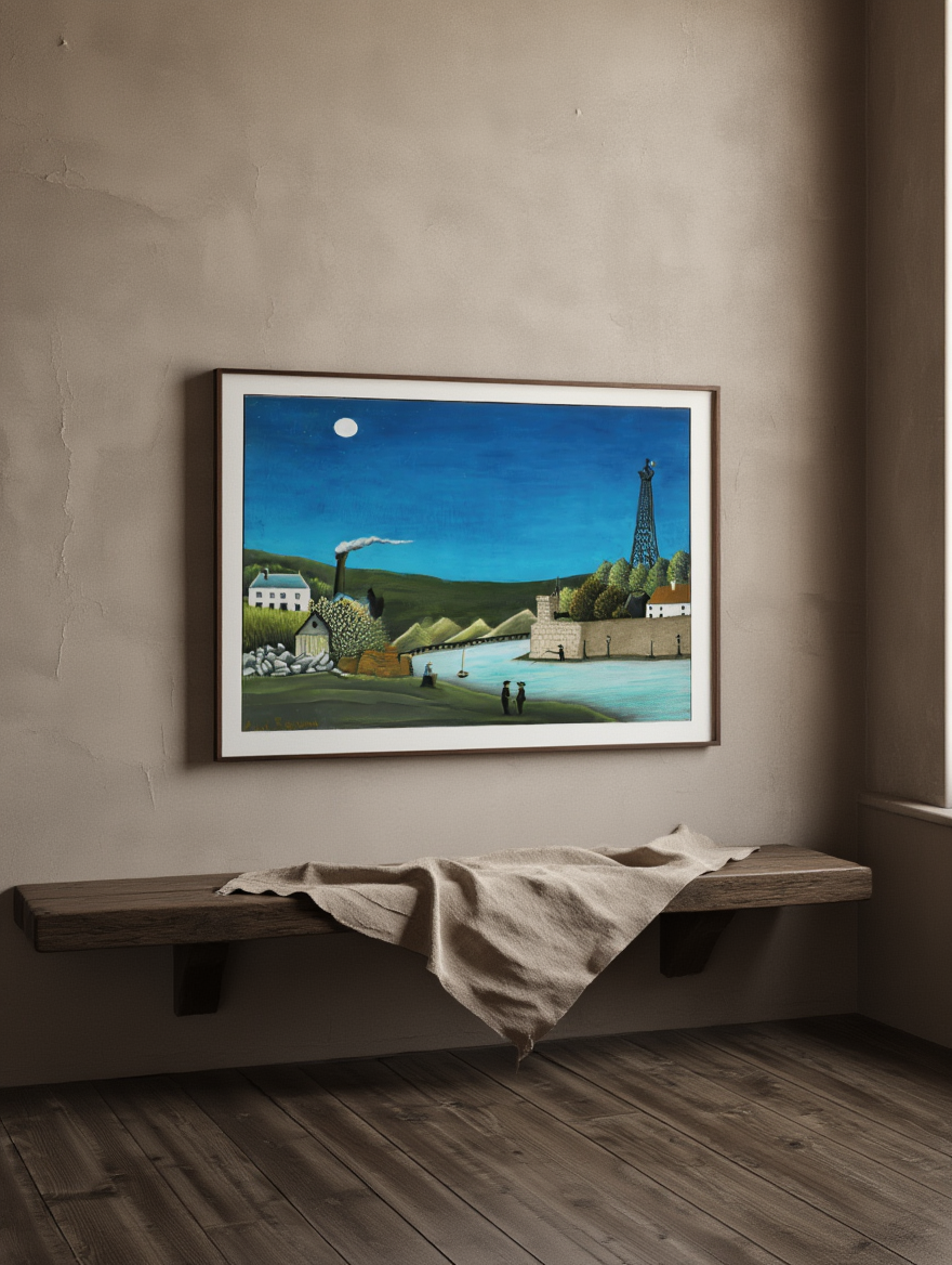 Henri Rousseau -La Seine À Suresnes