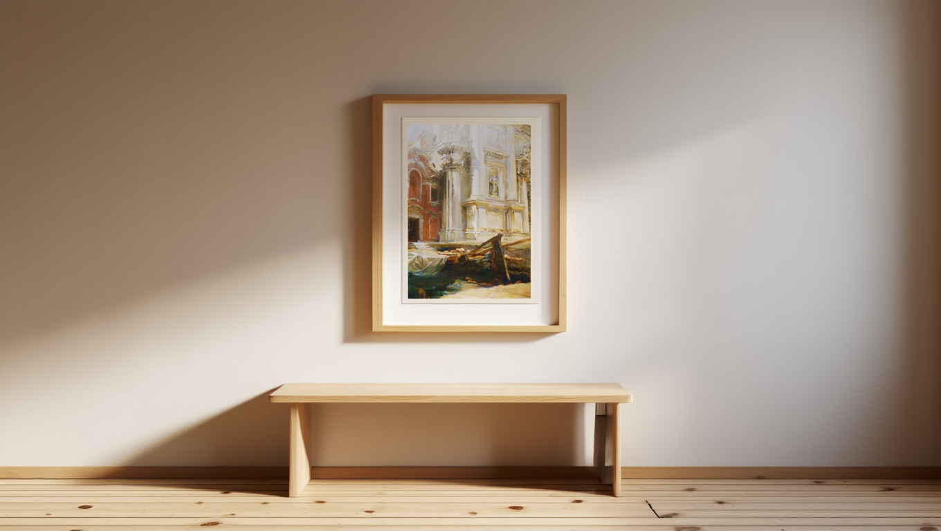 Corner of the Church of San Stae, Venice