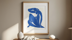Blue Nude Poster by Henri Matisse (1952) – Modern Art Print