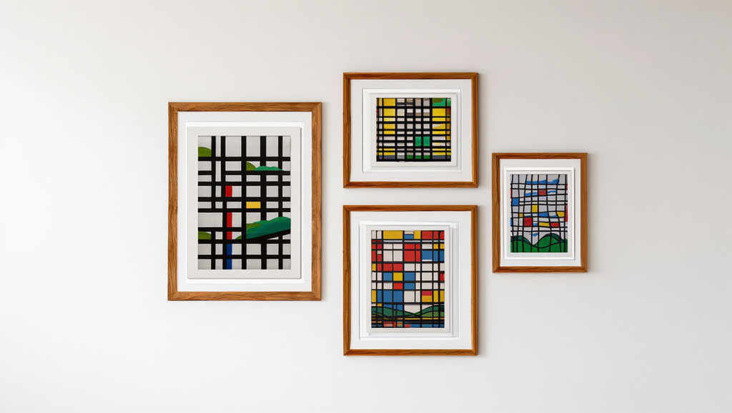 Piet Mondrian – 4 Prints