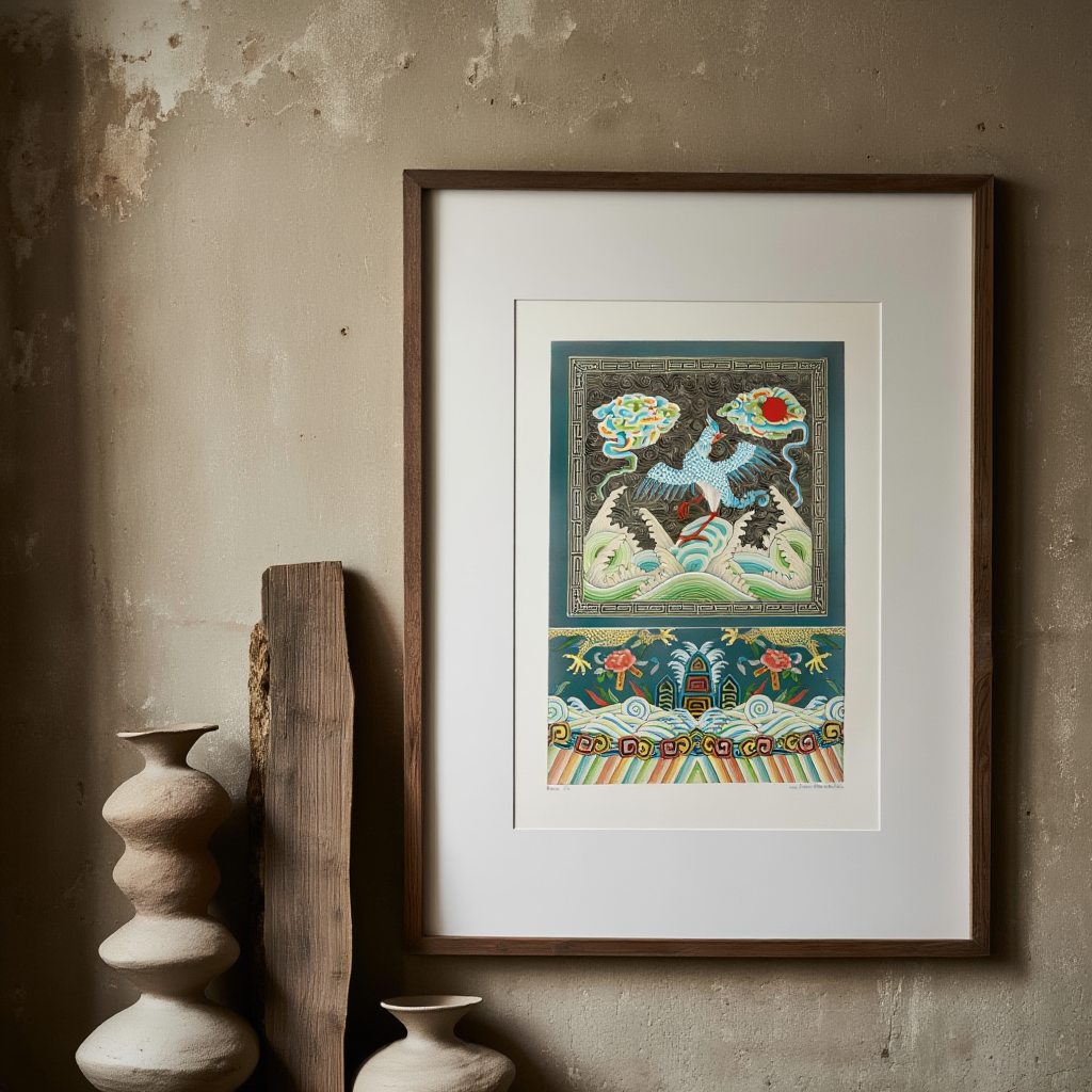 Illustration from L’Ornement Polychrome by Auguste Racinet – Vintage French Decorative Art Print