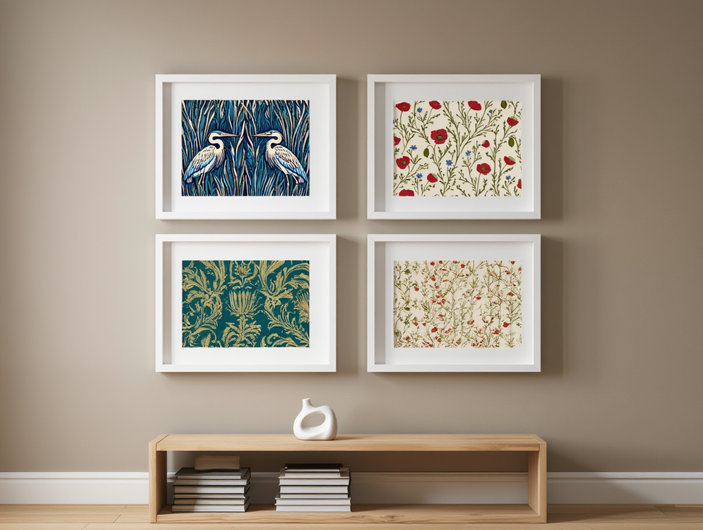 William Morris – Timeless Flora Quartet