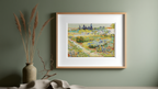 Garden at Arles – Vincent van Gogh Poster | Post-Impressionist Nature & Landscape Art Print