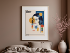 Bauhaus kvinder plakat – Ikonisk modernistisk kunstplakat