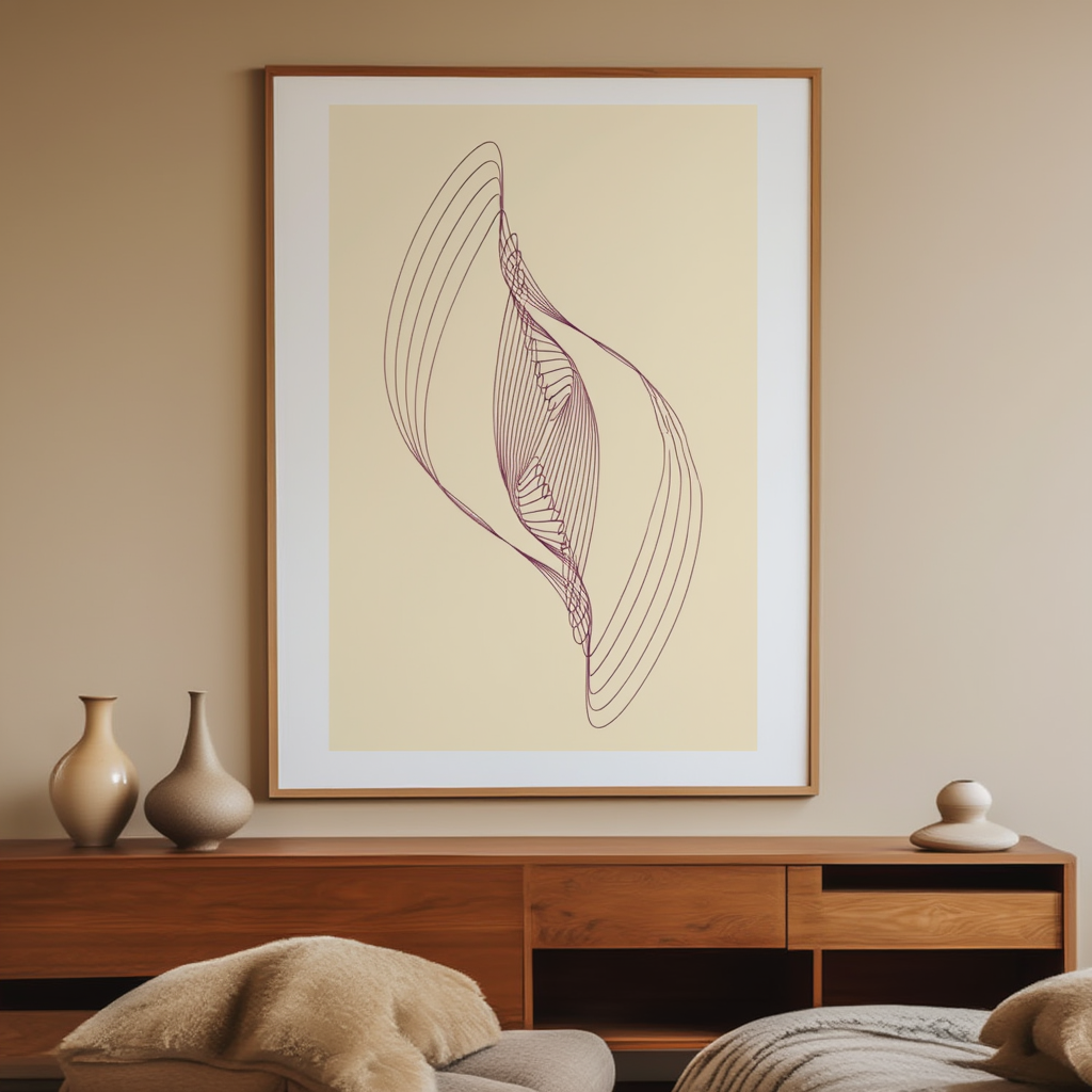 Pendulum Curve (1899–1910) by Frederick H. Evans – Fine Art Photography Print