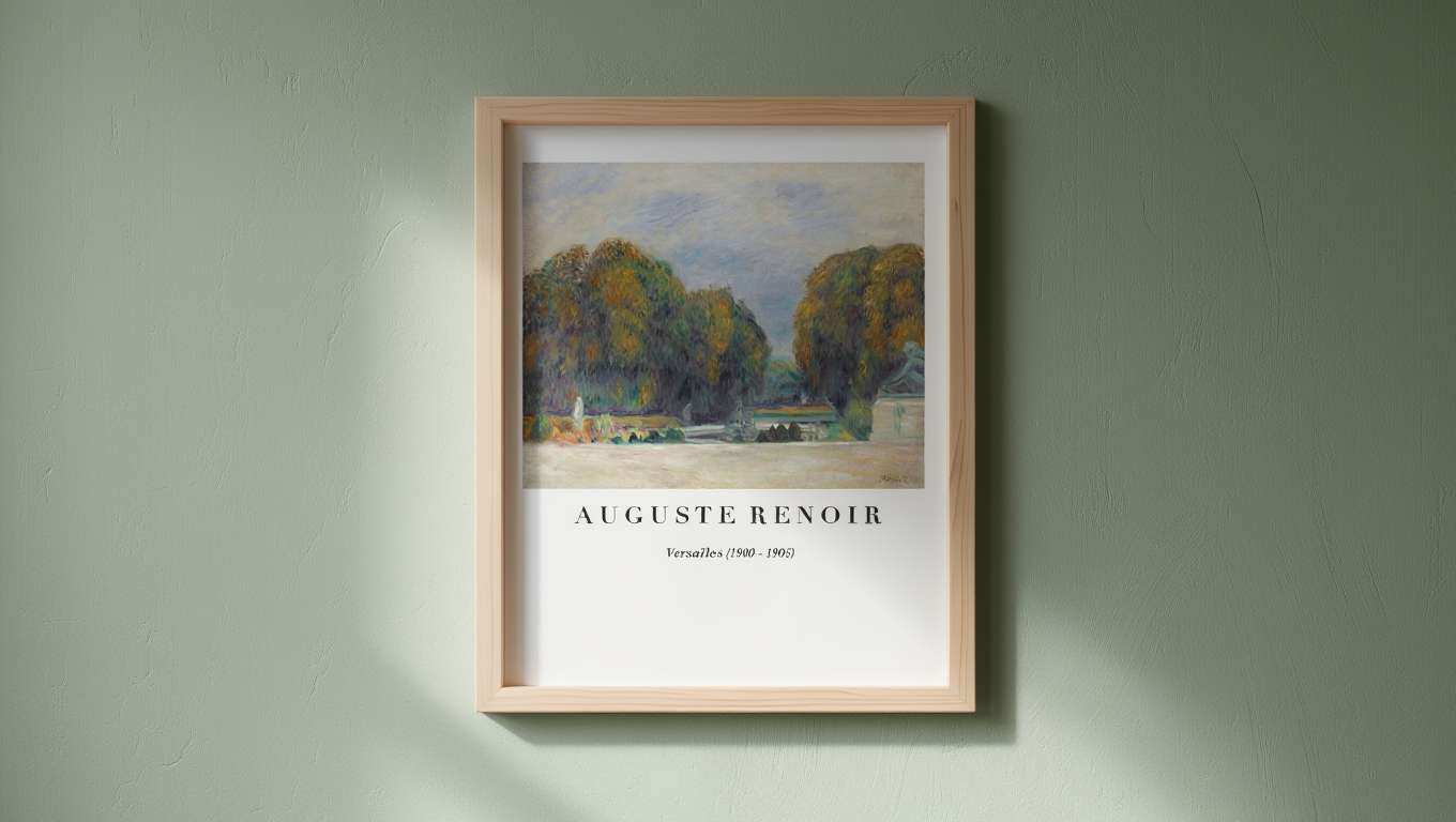 Auguste Renoir - Versailles Poster