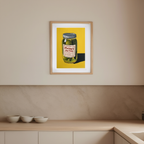 Bedstemors Pickles – Hjemlig Stilleben Kunstprint til Køkkenet