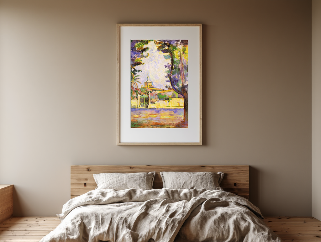 Henri Matisse – Place des Lices, St. Tropez - Impressionist Coastal Art Print