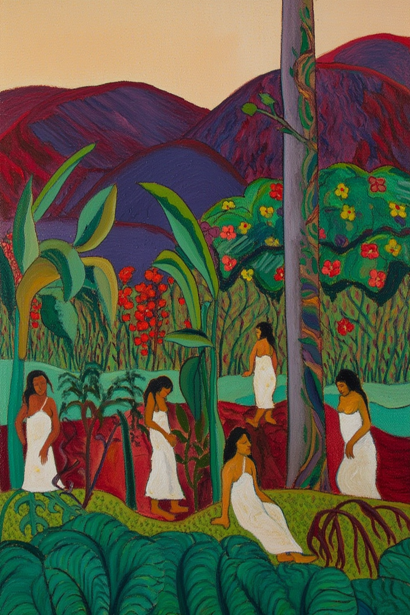 Gauguin South Seas Inspirations – 4 Prints Mix & Match