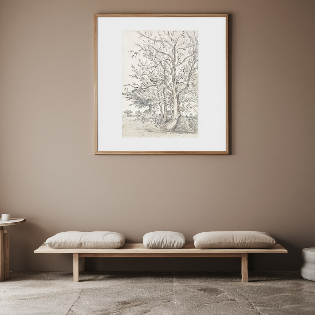 Part of Regent’s Park – Patrick Nasmyth Art Print | 19th-Century British Landscape Poster