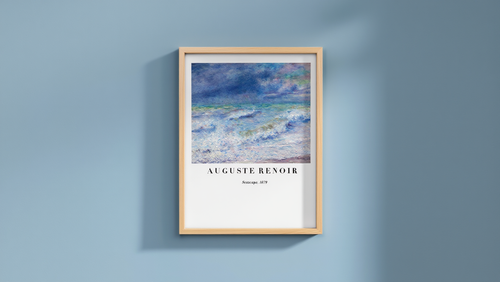 Auguste Renoir – Seascape | Vibrant Impressionist Coastal Art Print