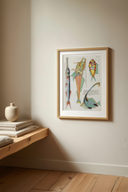 Poissons Plate 57 – Louis Renard Poster | Vintage Natural History Art Print