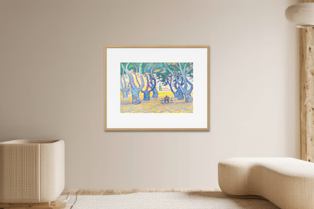 Paul Signac - Place des Lices 'St. Tropez'