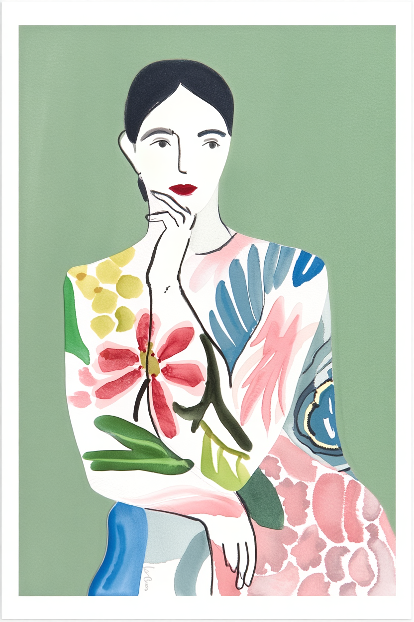 Contemporary Home Art – 6-Piece Gallery Wall Print Mix and Match