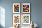 Robert Delaunay – Mix & Match Fine Art 4 Prints - Hakyarts