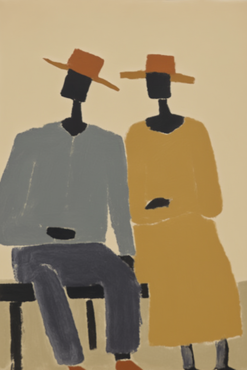 Twilight Reverie – Figurative Art Print - Hakyarts