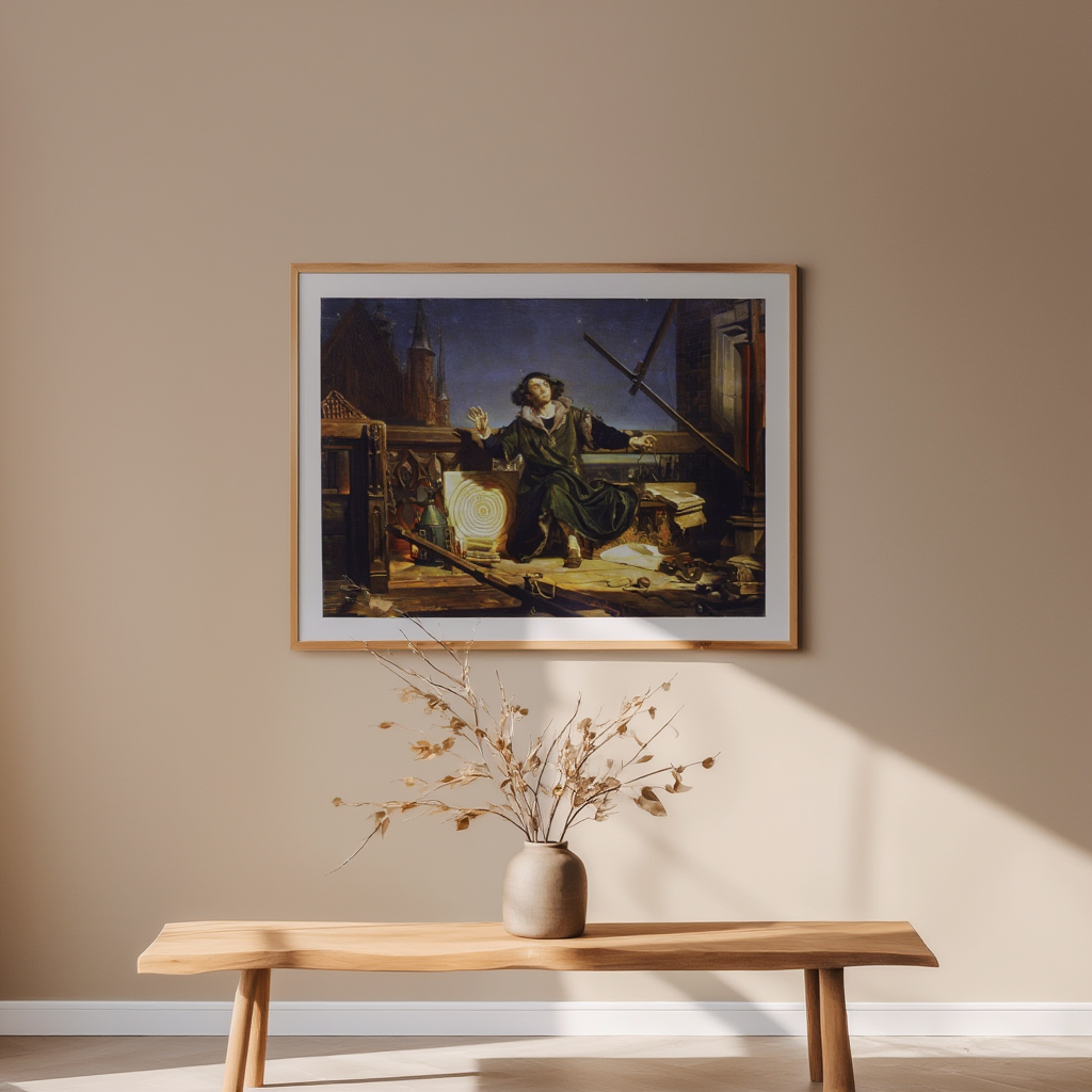 Copernicus Conversation with God – Jan Matejko (1871) | Historical Figurative Art Print