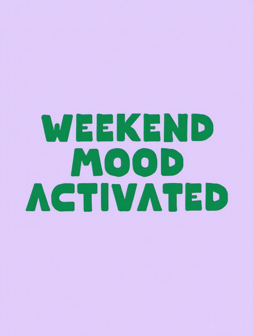 Colourful Electric Green – Weekend Mood Coffee 5-Prints