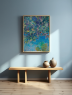 Claude Monet – Blåregn | Frodigt impressionistisk kunsttryk | Hakyarts