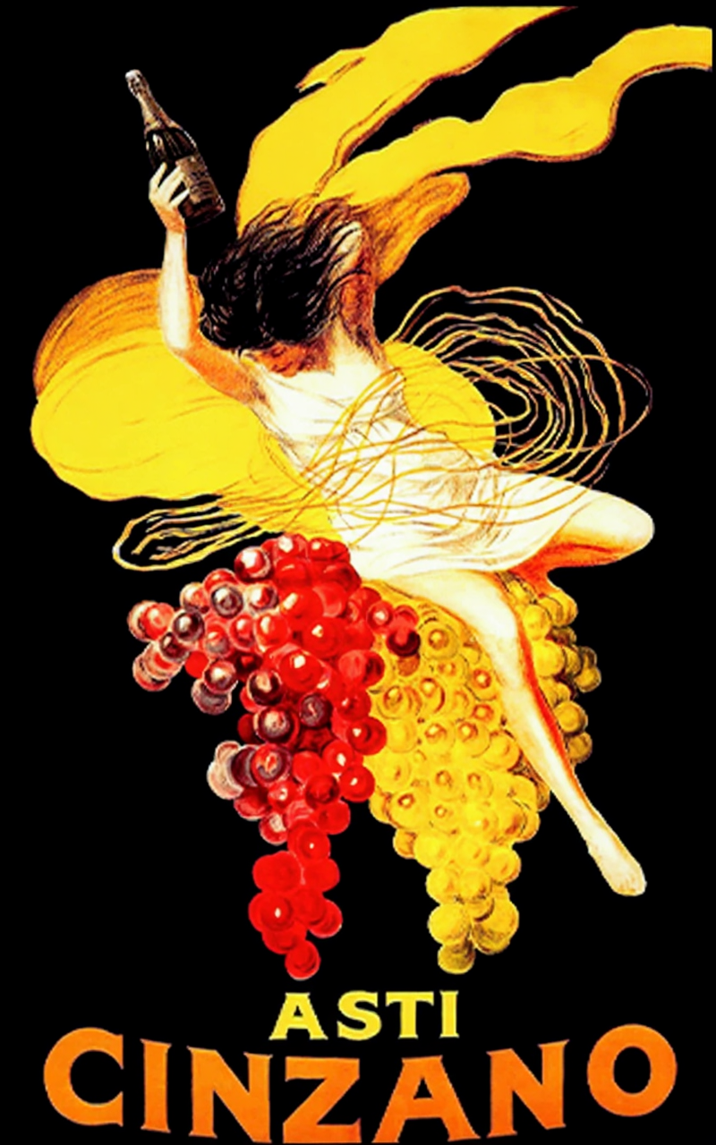 Asti Cinzano by Leonetto Cappiello – Vintage Advertising Art Print