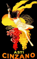 Asti Cinzano by Leonetto Cappiello – Vintage Advertising Art Print