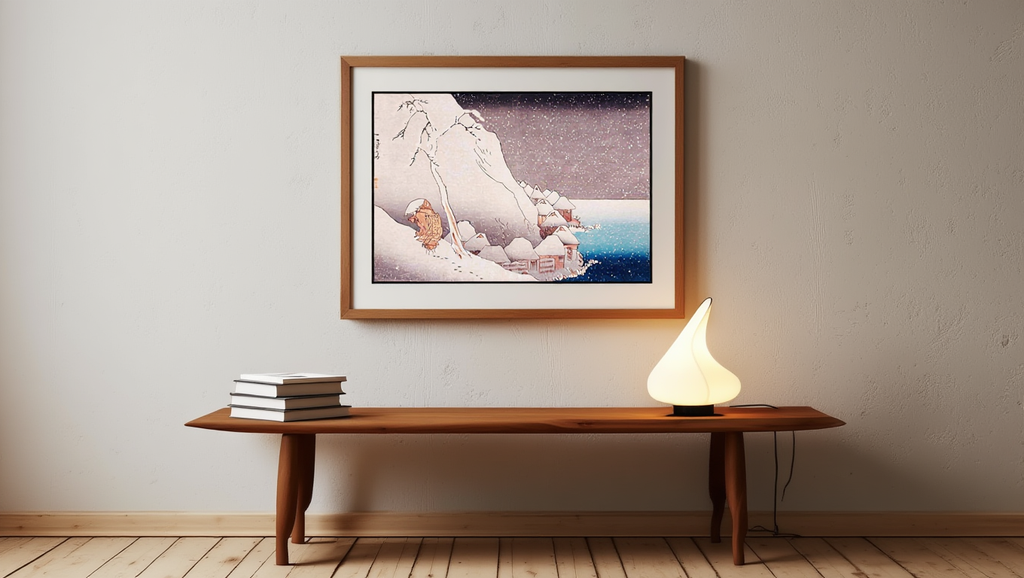 Utagawa Kuniyoshi – Snow at Tsukahara | Japanese Ukiyo-e Art Print