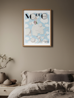 Illustrated Vogue Poster - Hakyarts